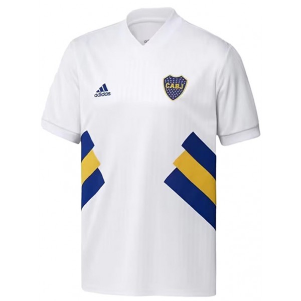Boca juniors training jersey white soccer kit men's player version sportswear football tops sport shirt 2023-2024